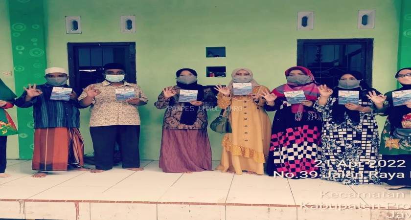 Vaksinasi Dosis III di Ummul Quro Kropak