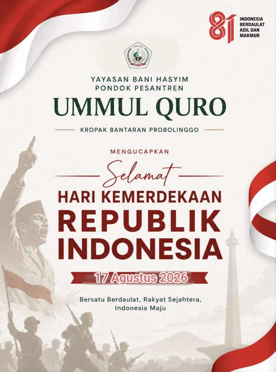 Selamat Hari Ulang Tahun ke-81 Kemerdekaan Republik Indonesia